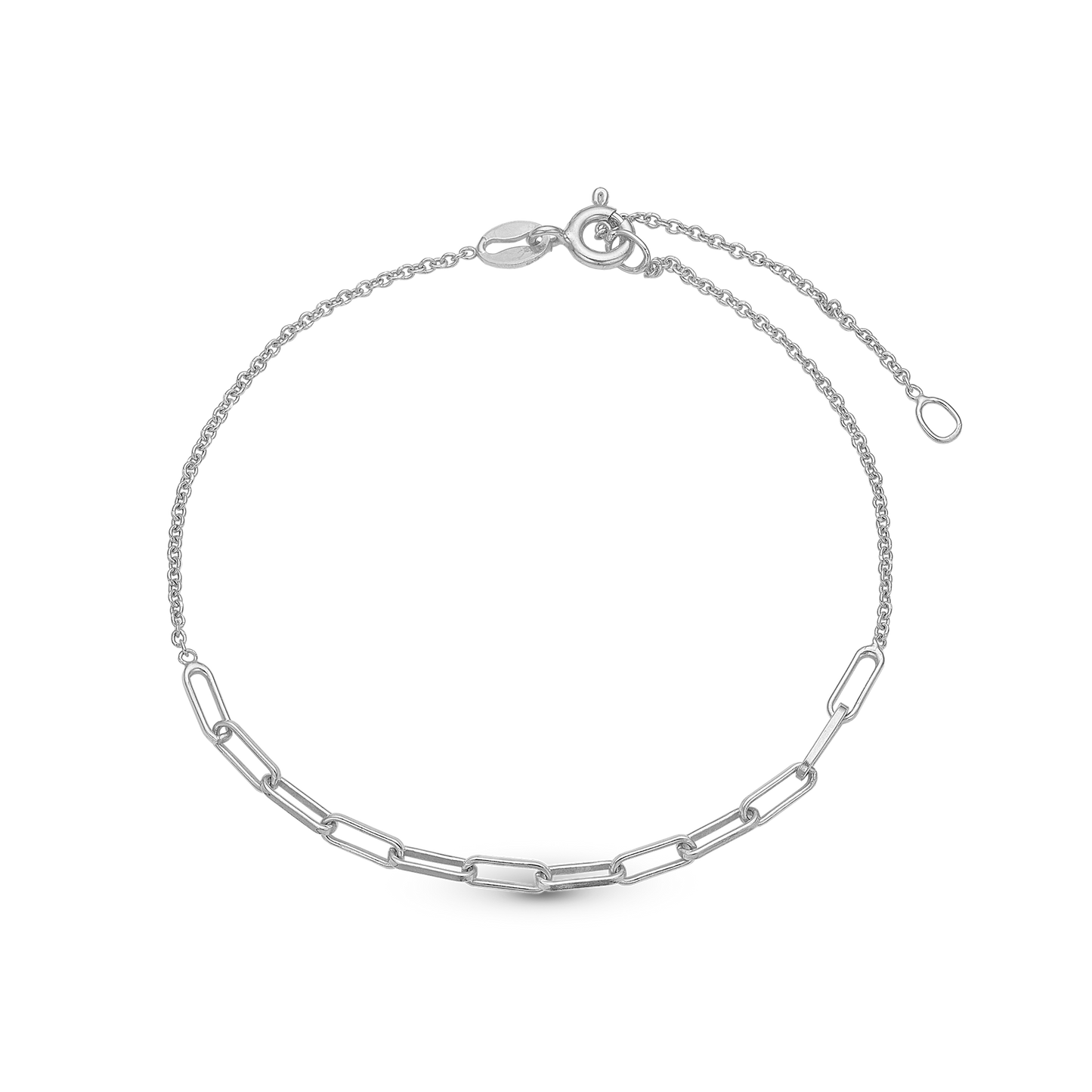 Joined Bracelet - Sterling Silver