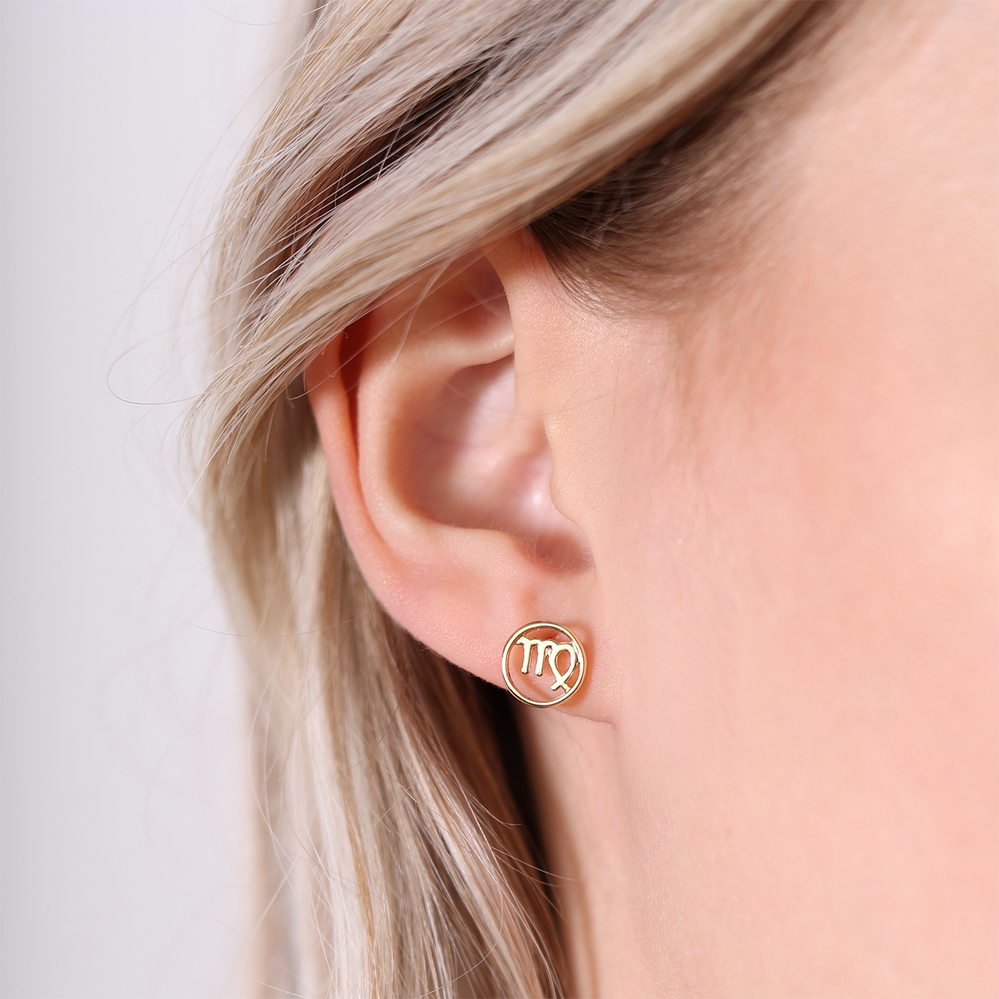 Virgo Stud Earrings - CHRISTINA