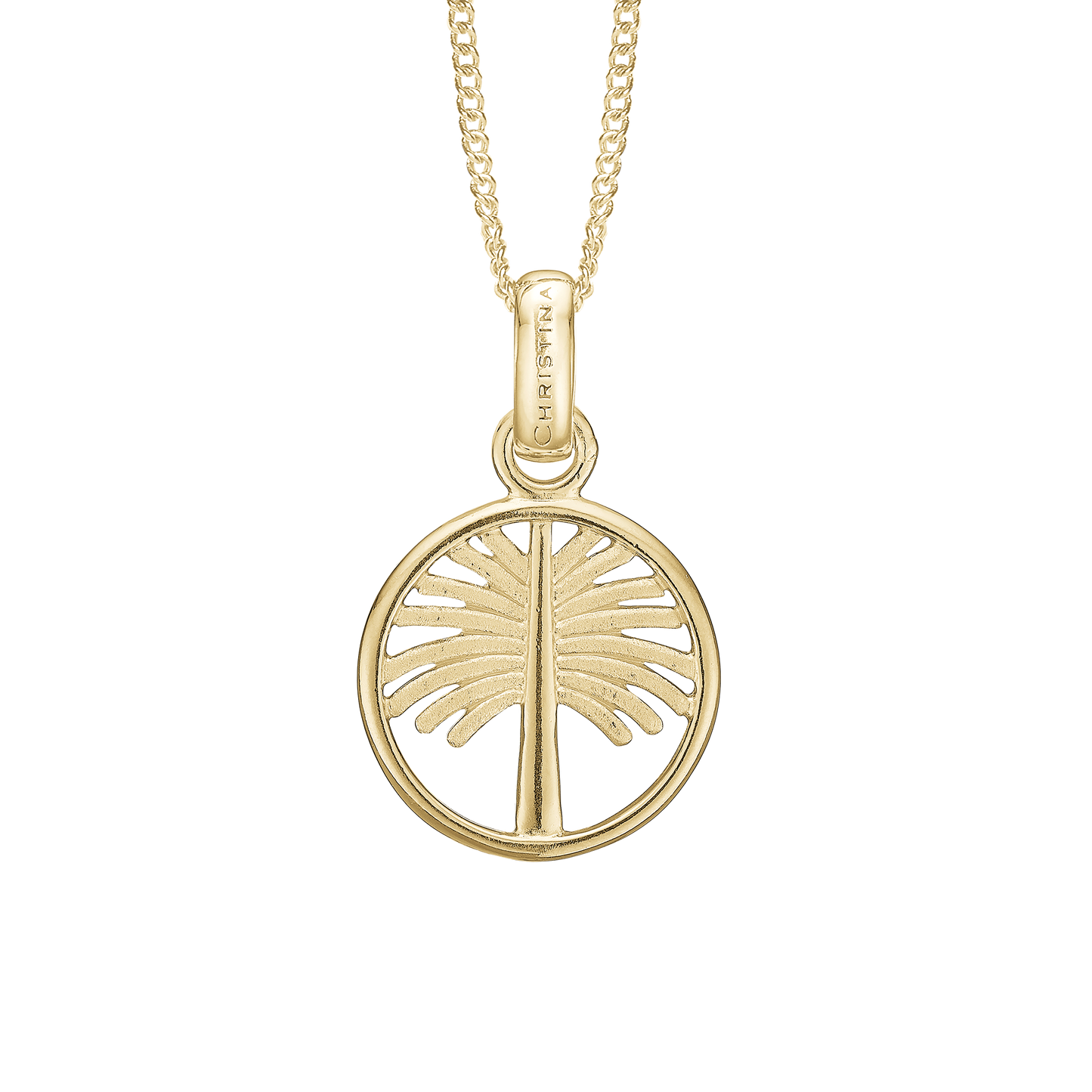 Palm Tree Earring Pendant - CHRISTINA