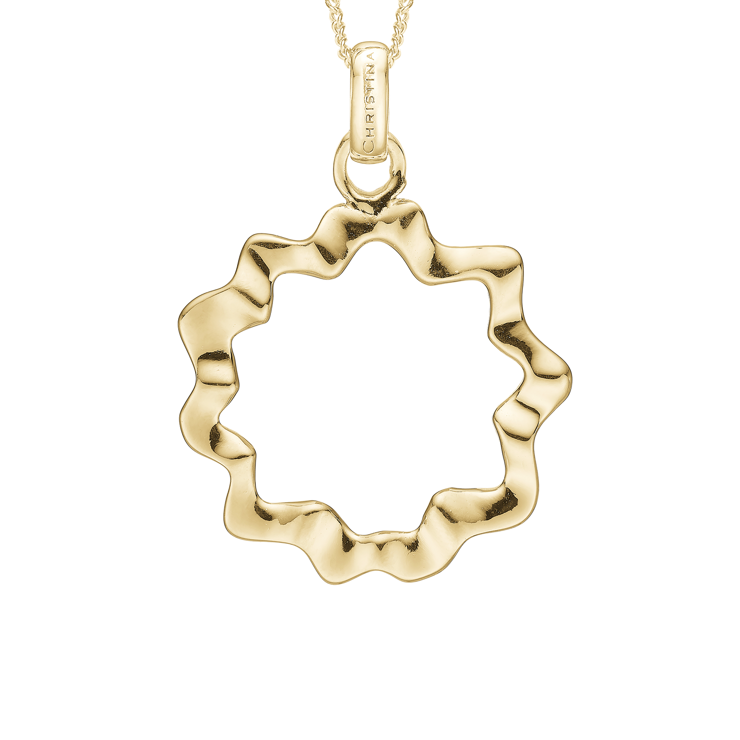 Ocean Waves Earring Pendant - CHRISTINA