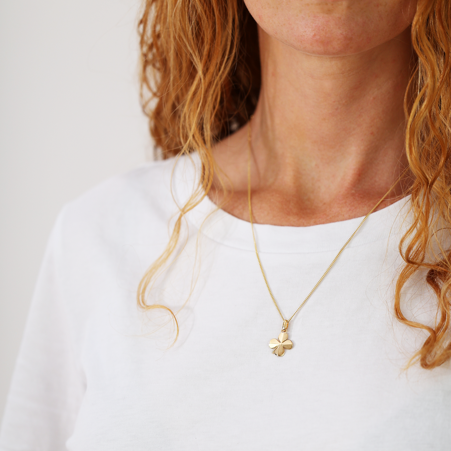 FoWatch Leaf Clower Earring Pendant - CHRISTINA