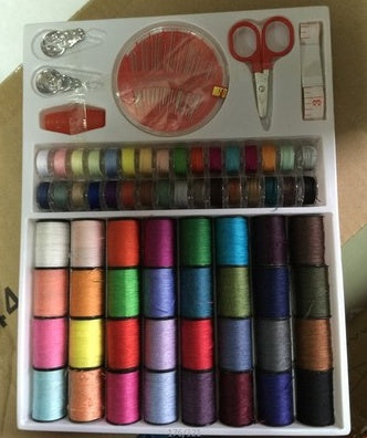 Color Sewing Machine Line 64 Rolls Set 0.16kg