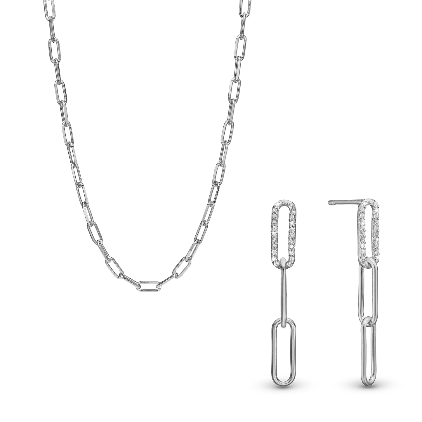 Silver Link Elegance sæt, Silver