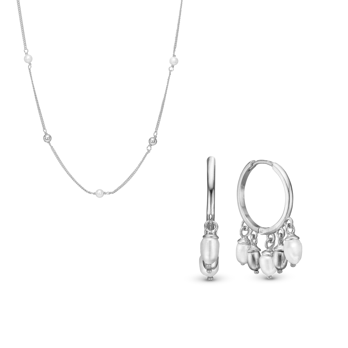 Silver Pearl Harmony sæt, Silver