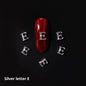 26 Letter Alloy Nail Ornament Nail Crystal