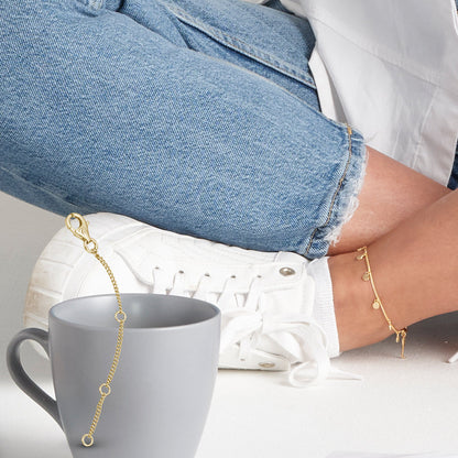 Forlænger for Bracelet/Ankle/Necklace Bracelet - Polished Sterling Silver