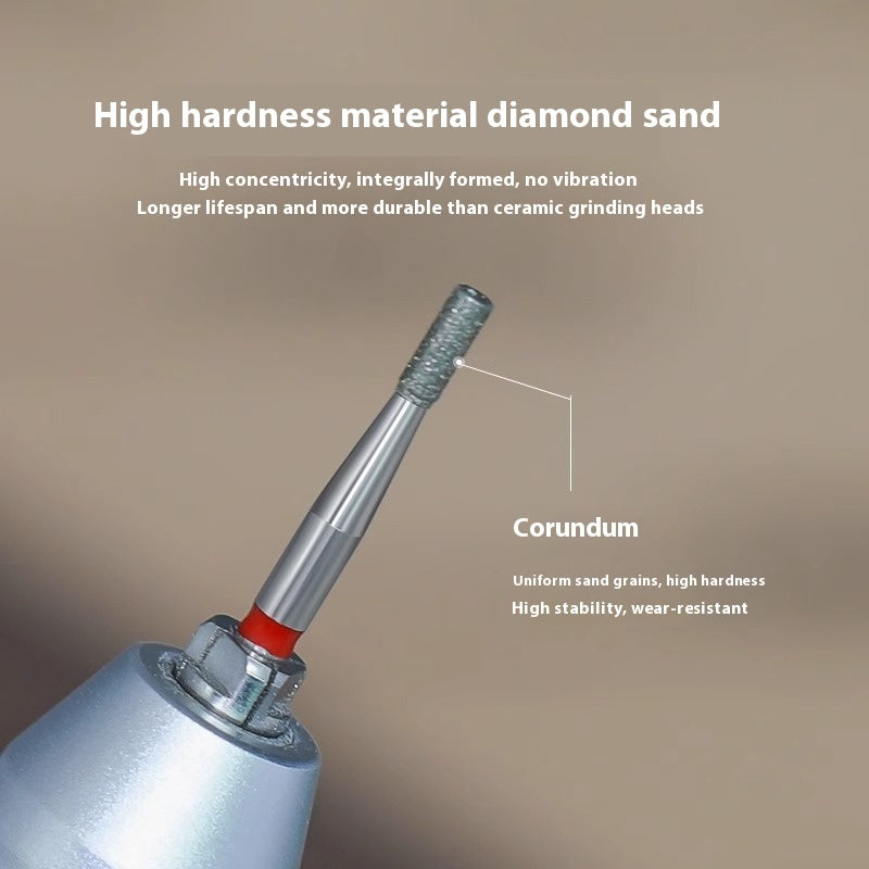 Pre-dismounting Polishing Head Set Of Diamond Sand For Manicure