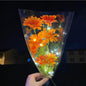 Glowing And Illuminated Preserved Flowers Gypsophila Bouquet