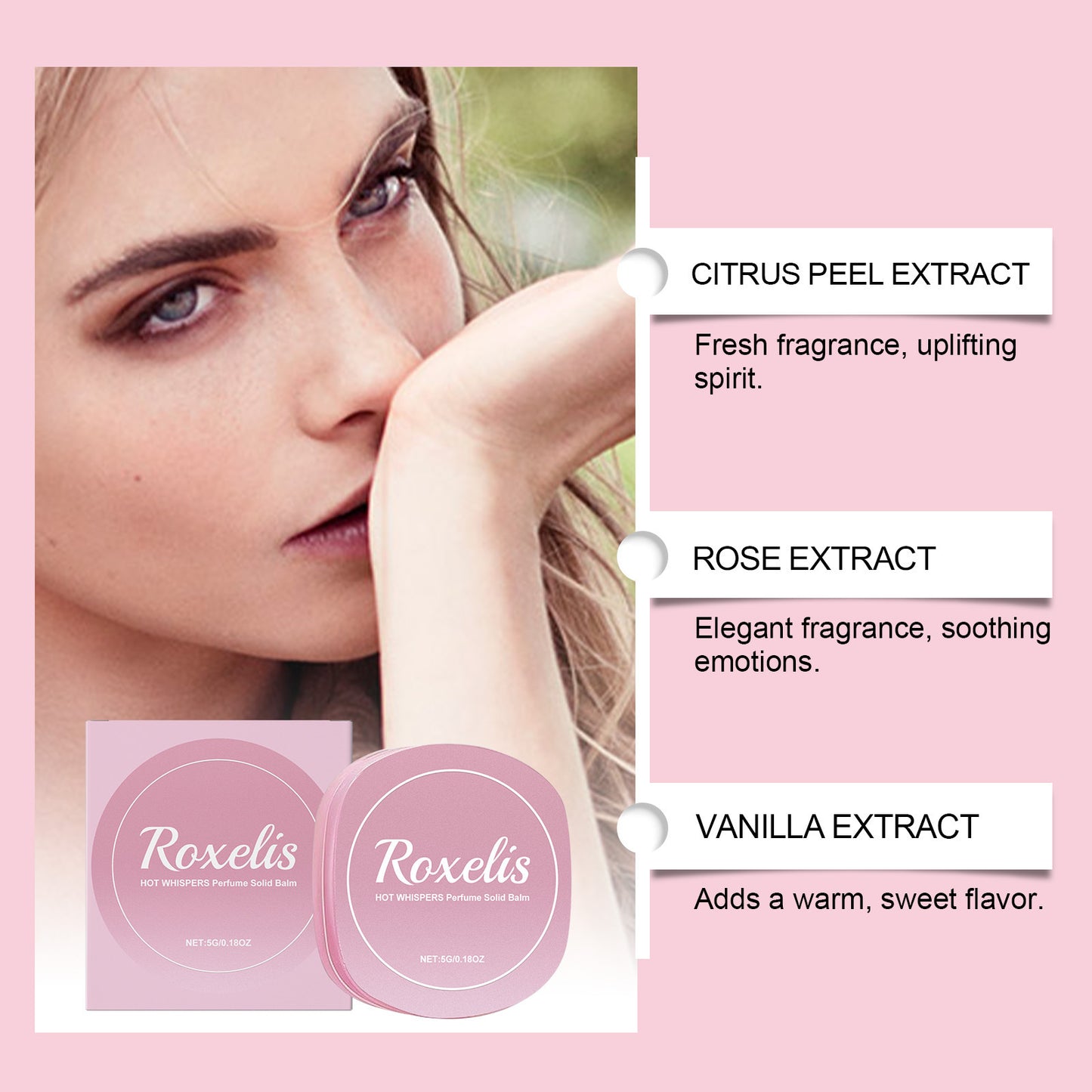 Fragrance Solid Balm Light Perfume Lasting