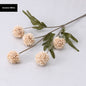 5 Autumn Dandelion Fake Flower Decoration Artificial Flowers