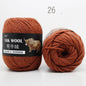 Cow Wool Yarn Scarf Thread Hat 245 Stick Needle Hand-knitted Medium Thick Coat