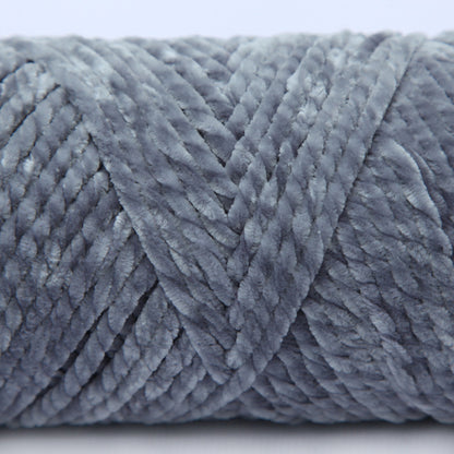 Gold Velvet Scarf Crocheted Shoes Yarn