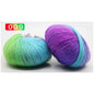 Section Dyed Rainbow Wool Yarn