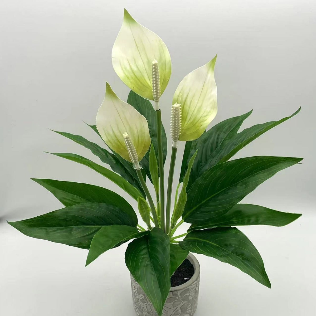 Simulation Green Plant Potted Artificial Flowers