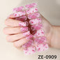 Gradient Onion Powder French Nail Applique Nail Stickers