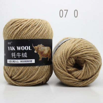 Cow Wool Yarn Scarf Thread Hat 245 Stick Needle Hand-knitted Medium Thick Coat