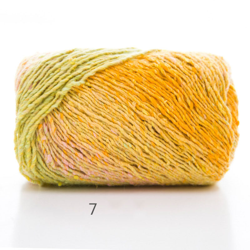 100g / roll Color segment dyed yarn