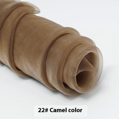 Fine-meshed Organza Fabric Yarn Sheer Yarn Wedding Dress