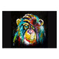 Graffiti Monkey Hd Print Art Canvas Painting