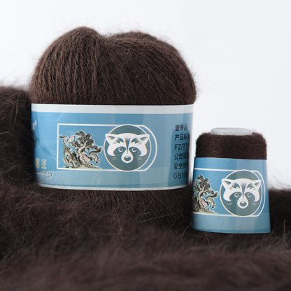 Long-haired mink woolen yarn