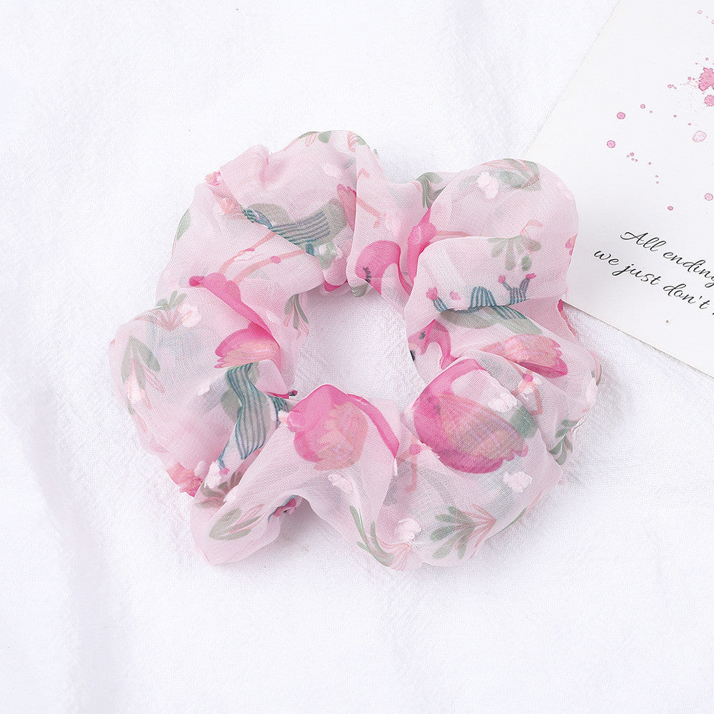 Sweet maiden net yarn hair cord