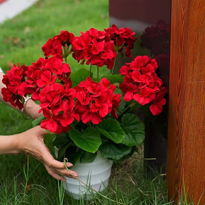 Home Living Room Decoration Artificial Begonia Flower Fake Flowers