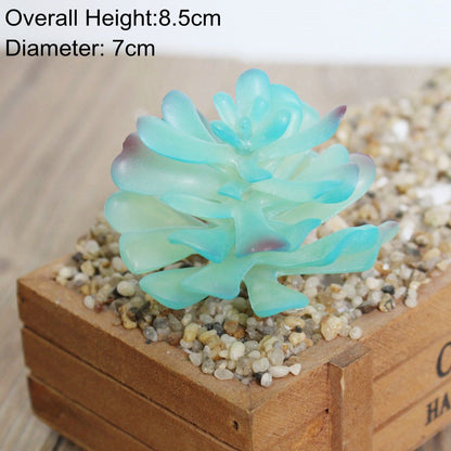 Artificial Succulents Creative Indoor Plastic Flowers