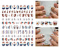 Summer Graffiti Ultra-thin Adhesive Nail Stickers