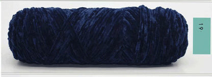 Chenille Gold Velvet Yarn Hook Shoe Thread