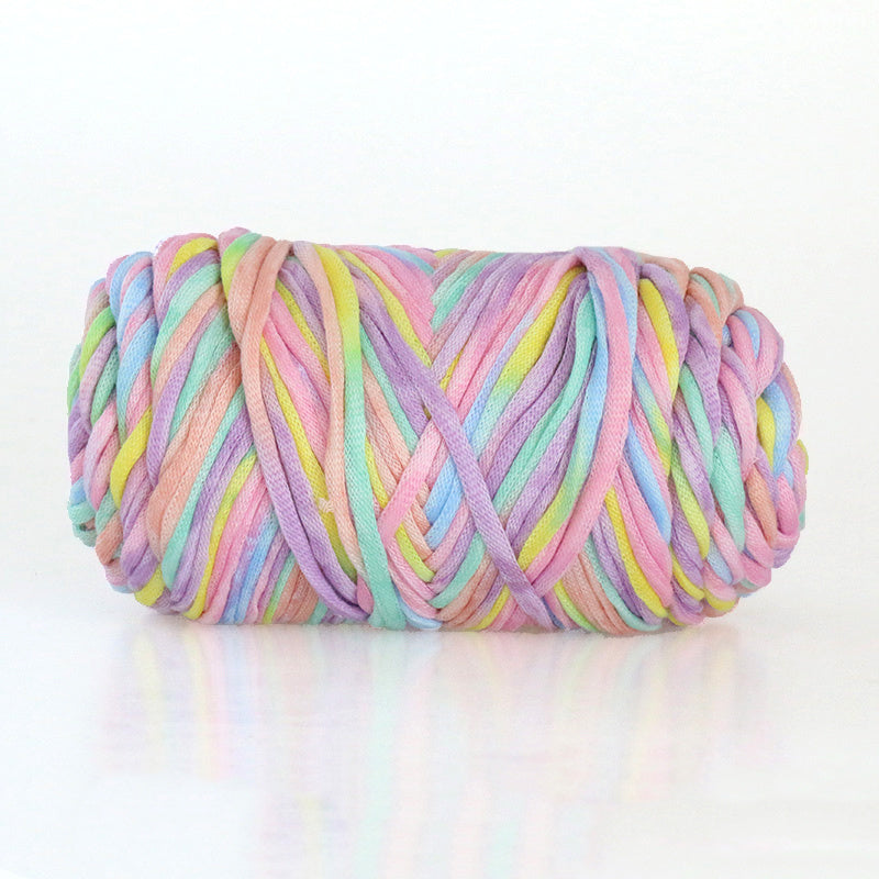 Hand-Woven Slippers Thick Wool Thick Yarn Core-Filled Cotton Yarn Ball