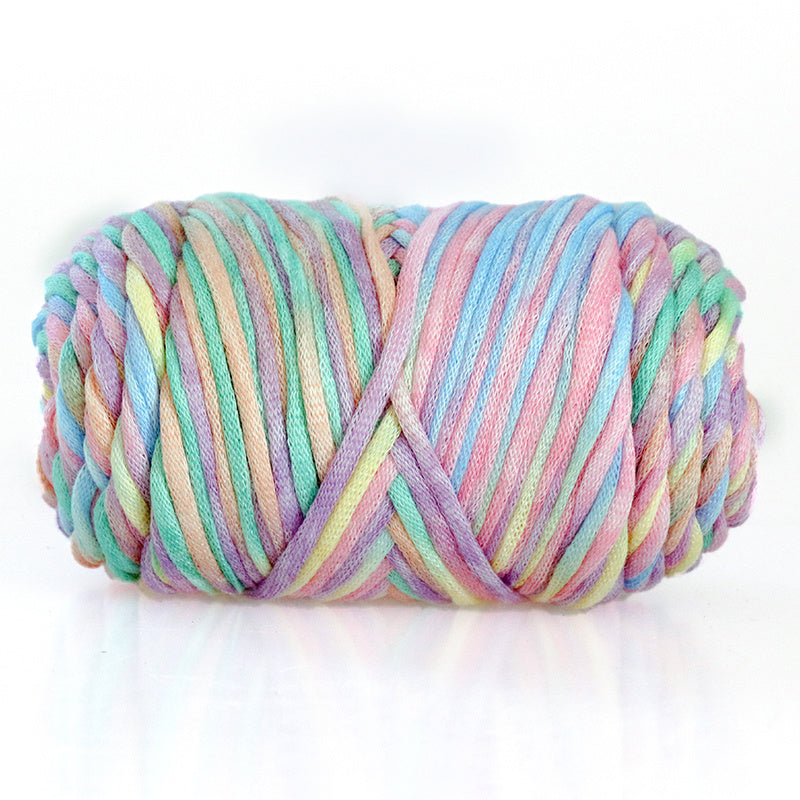 Hand-Woven Slippers Thick Wool Thick Yarn Core-Filled Cotton Yarn Ball