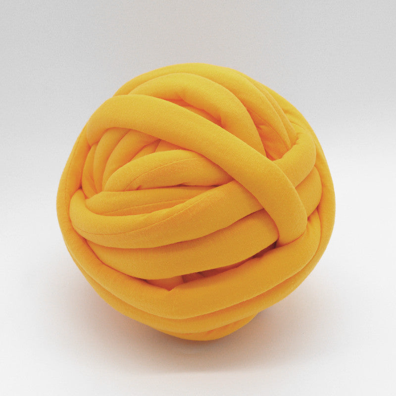 Super Thick Chunky Yarn Cotton Tube Yarn Merino Wool