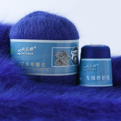 Long-haired mink woolen yarn