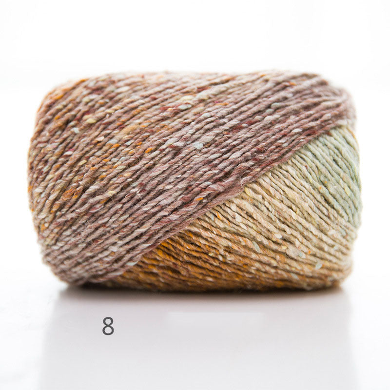 100g / roll Color segment dyed yarn