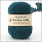 Milk Cotton Wool For Knitting Baby Crochet Yarn Wea