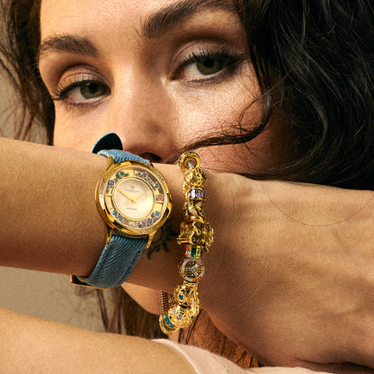 Orange safir Big - Element for Watch