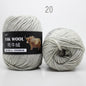 Cow Wool Yarn Scarf Thread Hat 245 Stick Needle Hand-knitted Medium Thick Coat
