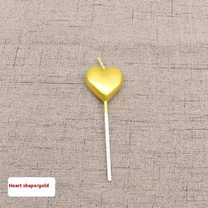 Romantic Home Cake Creative Digital Confession Birthday Candle