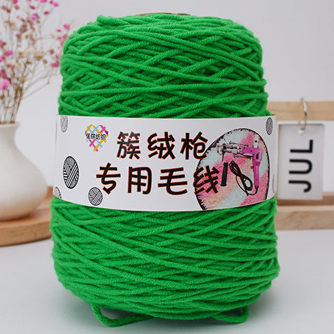 Tufting Special Wool Pagoda Tube Long-staple Cotton Wool Handmade Diy Carpet Shaft Yarn