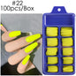 Blue Box Full Paste Wear Long Ballet Nail Plate