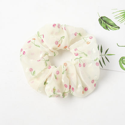 Sweet maiden net yarn hair cord