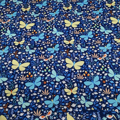 Cotton Twill Printed Cloth DIY Handmade Patchwork Floral Cloth Cotton Bedding Fabric