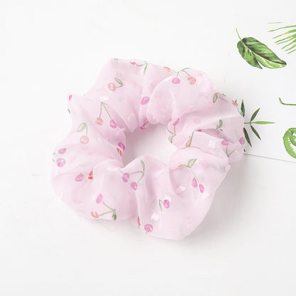 Sweet maiden net yarn hair cord