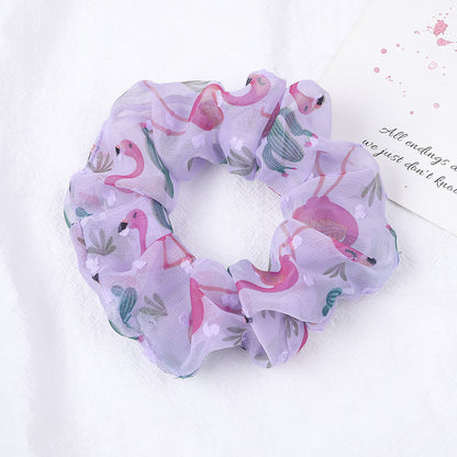 Sweet maiden net yarn hair cord