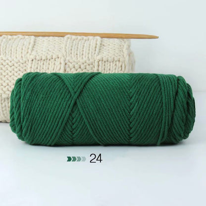 Milk Cotton Handmade DIY Braided Coarse Yarn