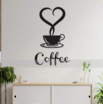 Coffee Cup Acrylic Wall Art