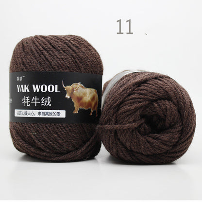 Cow Wool Yarn Scarf Thread Hat 245 Stick Needle Hand-knitted Medium Thick Coat