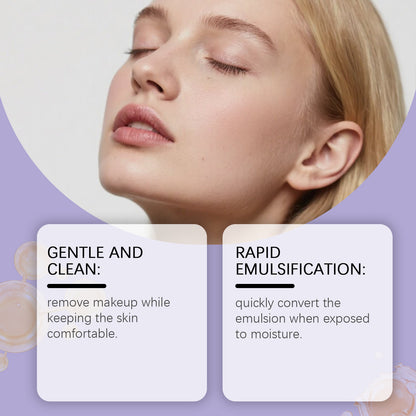 Moisturizing And Cleansing Facial Oil For Dissolving Makeup And Removing Makeup