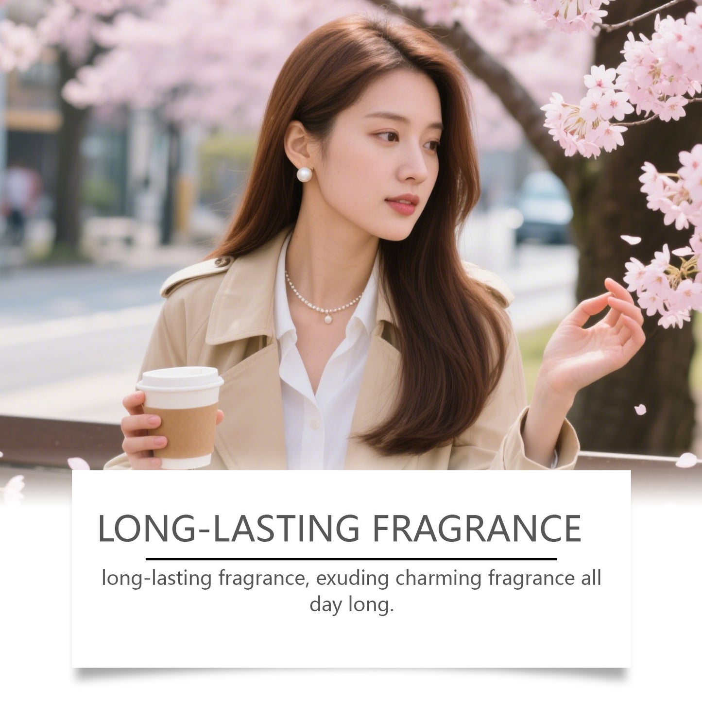Natural, Fresh, Elegant, Lingering Fragrance, Portable, Rose Fragrance, Perfume