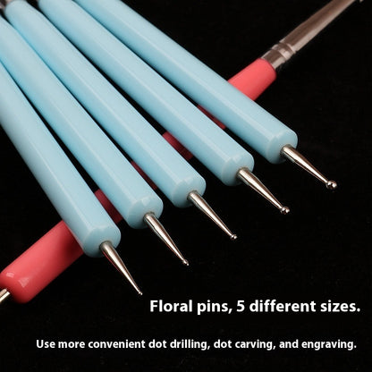 Manicure Set Double Point Drill Pen